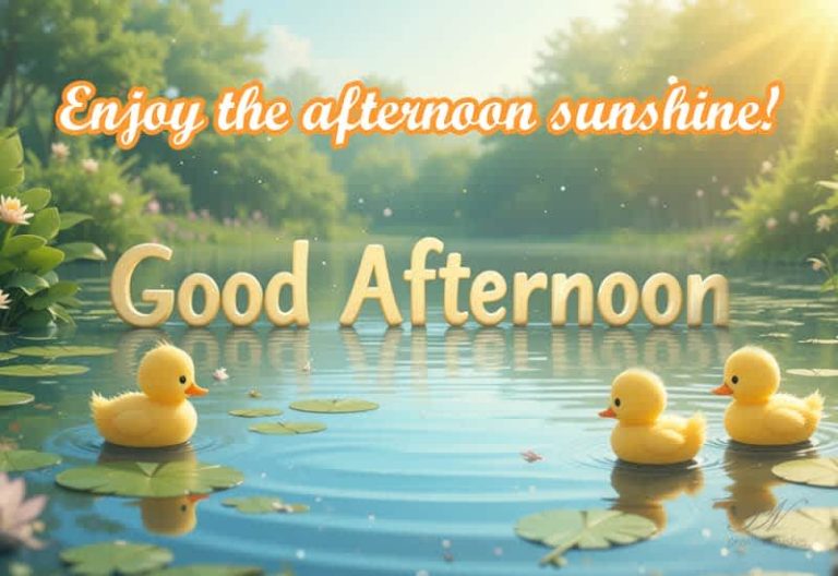 Good Afternoon Wishes