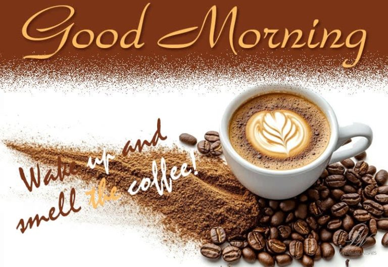 Good Morning – Wake up to the alluring smell of coffee