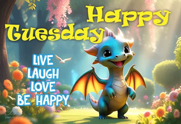 Happy Tuesday – Live, laugh, love and be happy