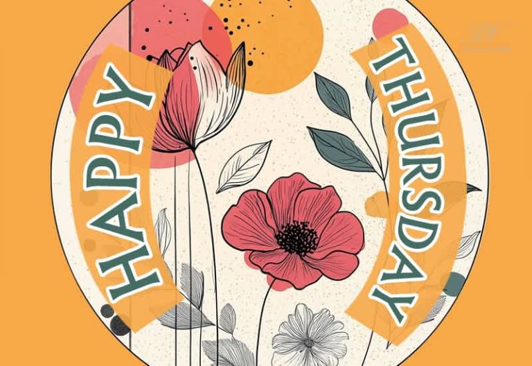 Rise and shine, it’s Thursday time! Let joy sneak into your heart and stay there all day