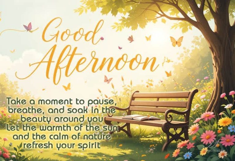 Good Afternoon Wishes