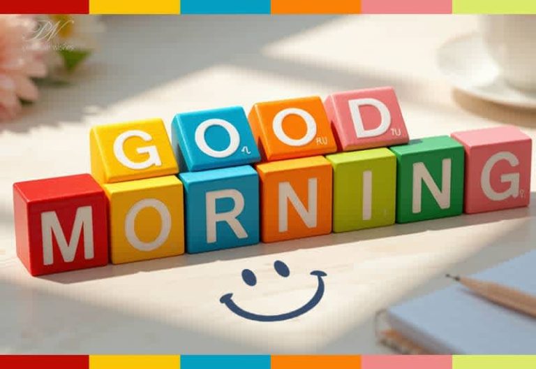 Good Morning – The morning called — it’s got fresh coffee and a pocket full of smiles just for you
