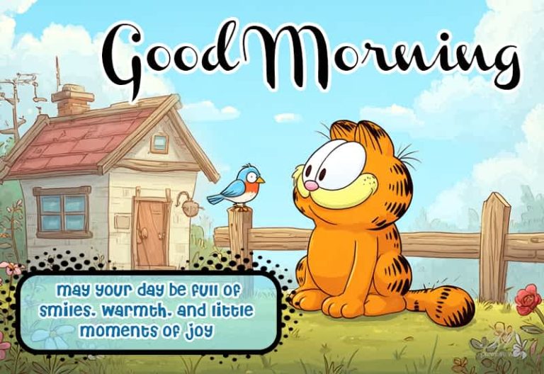 Good Morning – may your day be full of smiles, warmth and moments of joy